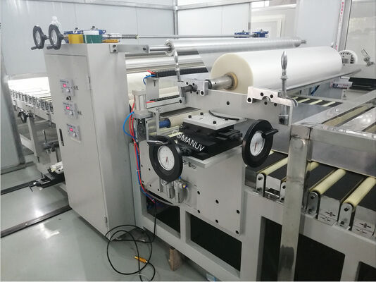 2m Film Laminating Machine, White PE Foam Sheet Laminating Machine For Glass,steel Sheet,Acrylic