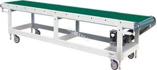 Servo Motor PLC Controlled Conveyor Belt Machine Capacity 50kg/H
