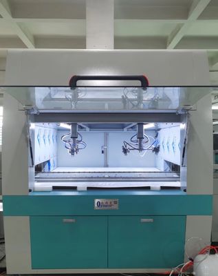 1100mm *410mm *1100mm 1.0-1.5mmスプレーガン直径の自動スプレーコーティングマシン