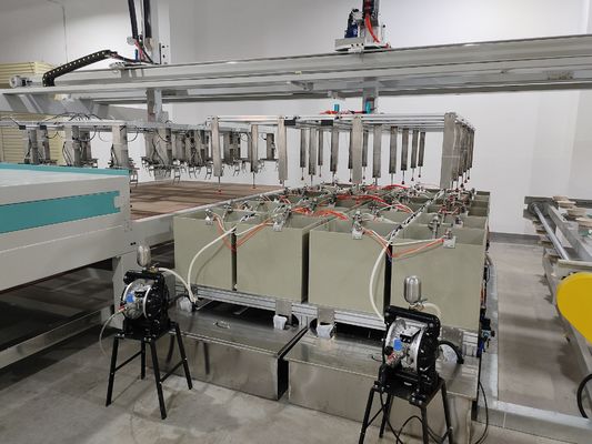 24 ステーション スピンコーティング マシン バリアコーティング付き 繊維をパルス 模造用