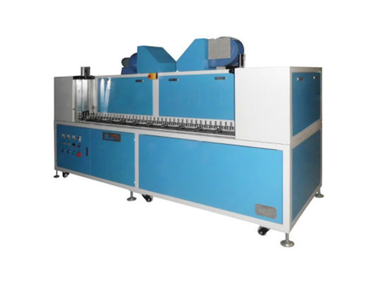 ゴルフ・ボールの頭部のブドウの皮のPE PPは機械を治す平らな特別型の工作物の紫外線回転複数の表面をびん詰めにする