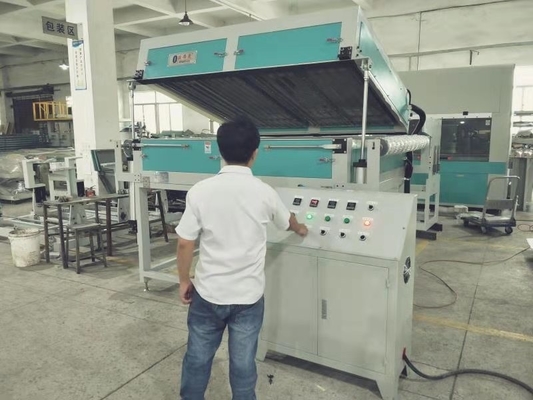 テフロン赤外線乾燥機械テフロン コンベヤー ベルト システム臨時雇用者制御