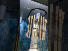 吊るし式噴霧ライン