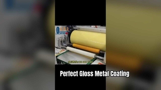高光沢金属シートローラーコーティング機